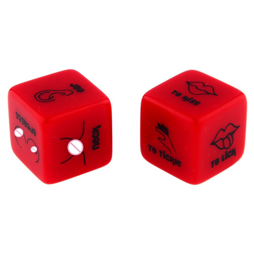 Fun and all Action Couples Red Dice