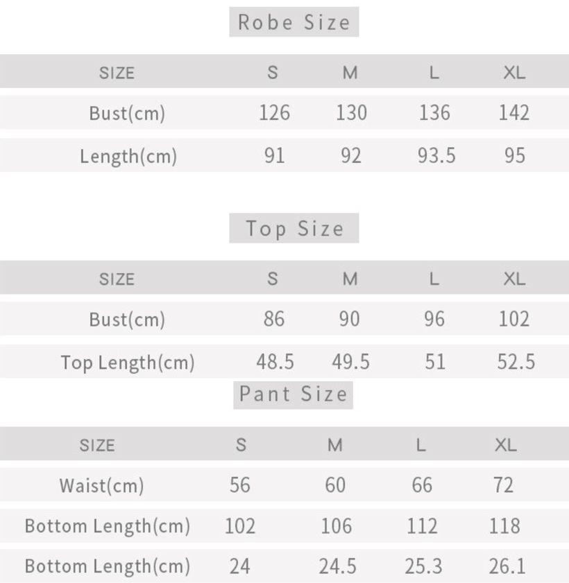 The Amorous Ageless Three Piece Shorts and Robe Set