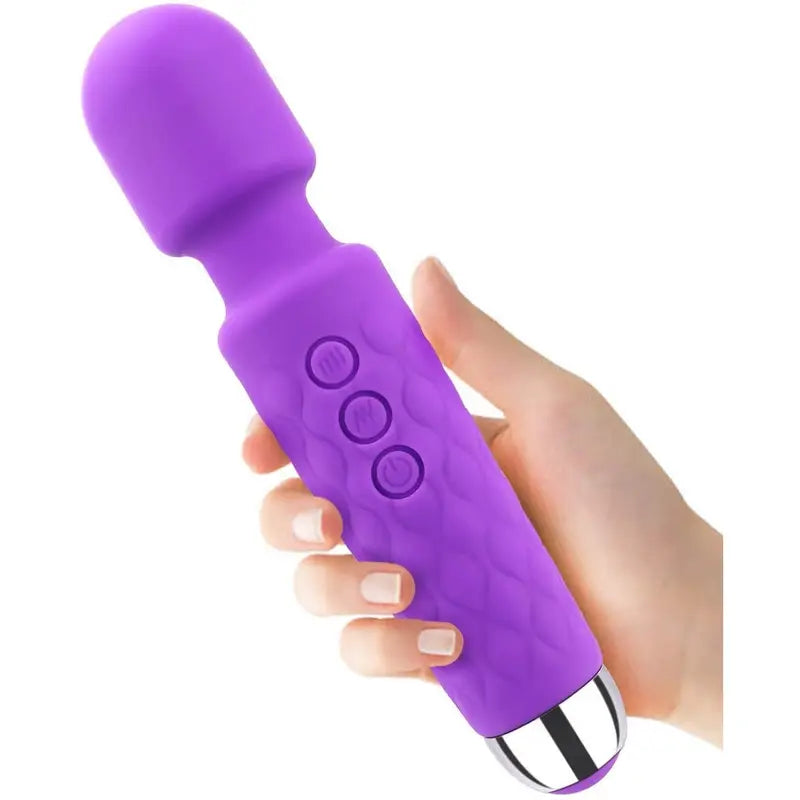 20 Speed Waterproof Wand Vibrator For Women Massage Toy