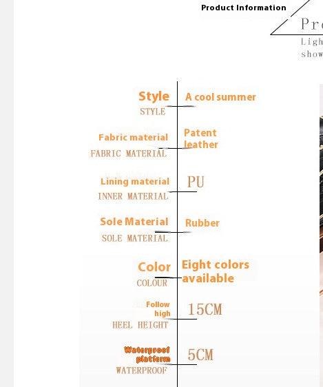 Butterfly Beginnings Patent Leather High Heel Sandals