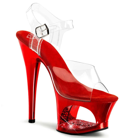 Women's Stiletto Pole Dance Model Cheongsam Sandals