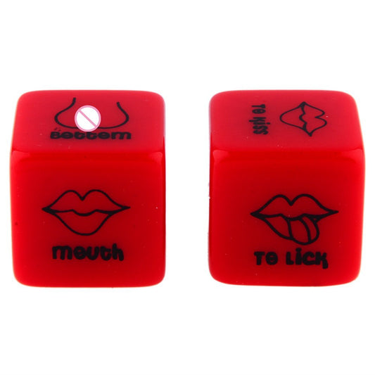 Fun and all Action Couples Red Dice