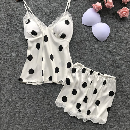 Cute Polka Dot Pajama Set (S-2XL)