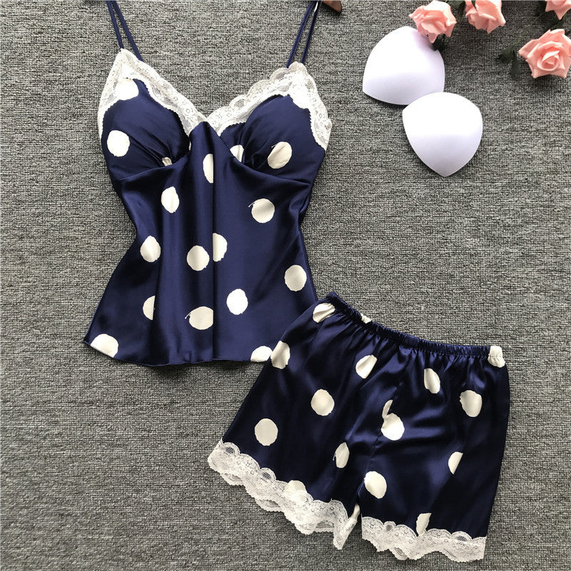 Cute Polka Dot Pajama Set (S-2XL)
