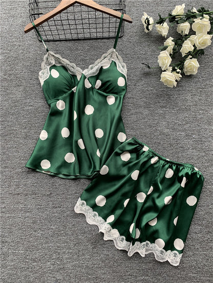 Cute Polka Dot Pajama Set (S-2XL)