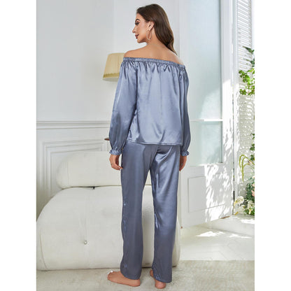 Women's High Grade Satin Pajama Set